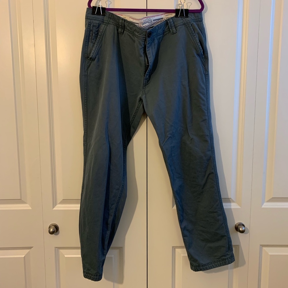 Men’s 38R gray chinos from Fat Face.